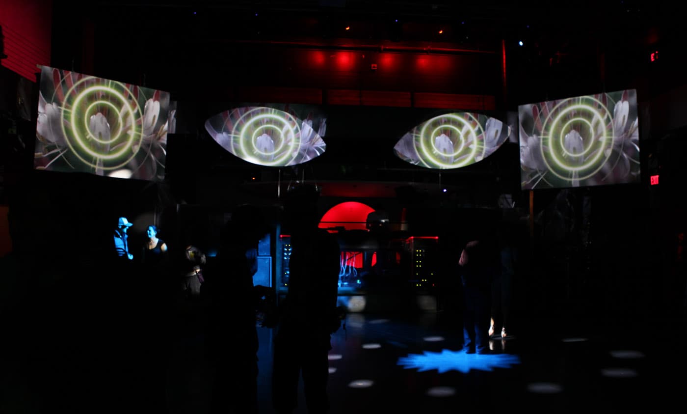 Create Environmental Backdrops for Ice Skating Show