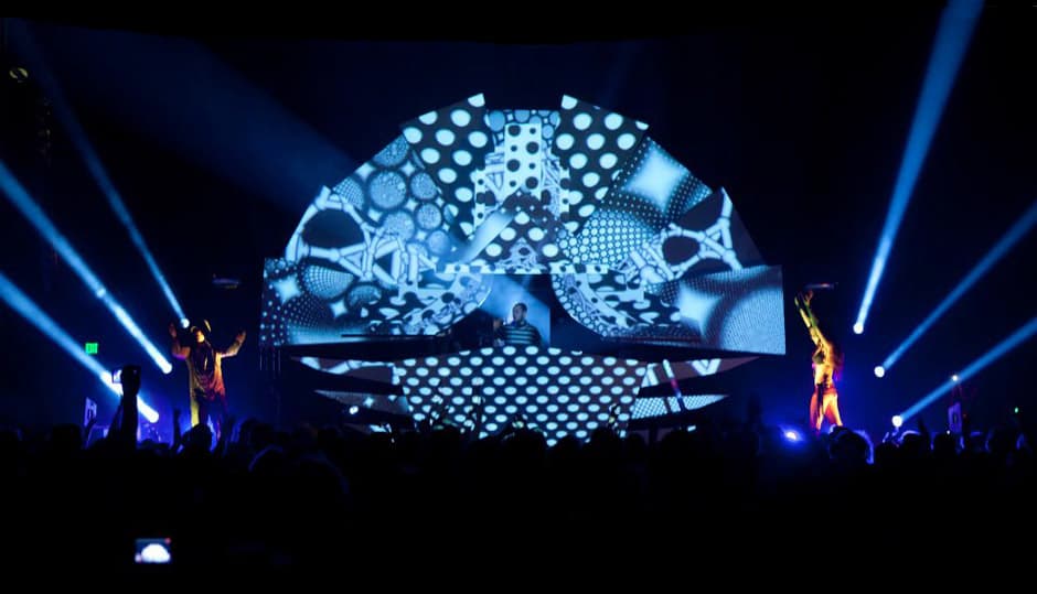 3D mapped stage design