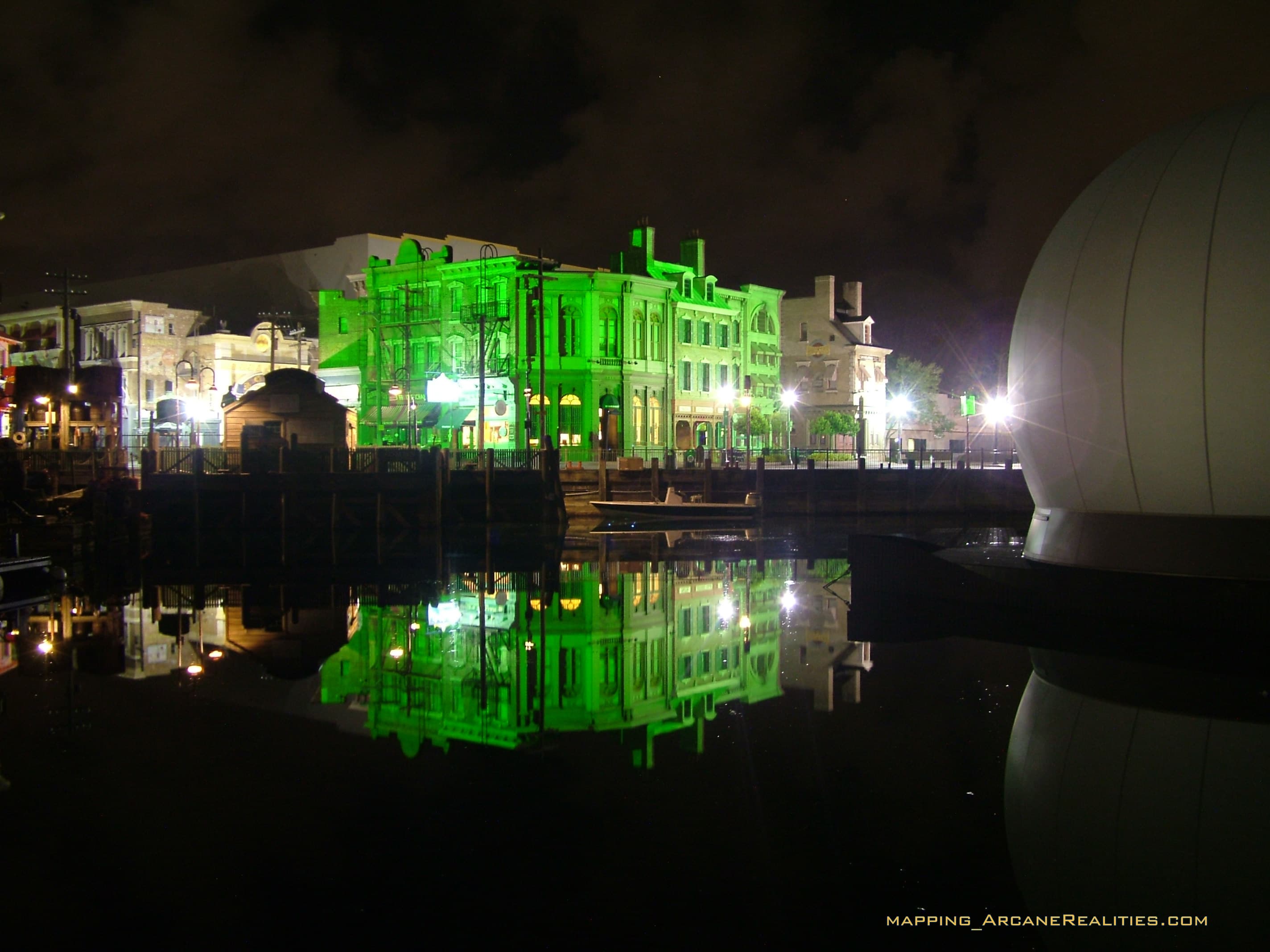 Interactive projection installation